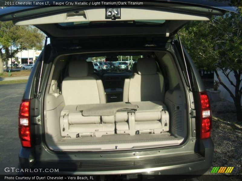Taupe Gray Metallic / Light Titanium/Dark Titanium 2011 Chevrolet Tahoe LT