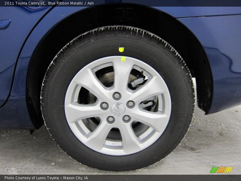 Blue Ribbon Metallic / Ash 2011 Toyota Camry LE