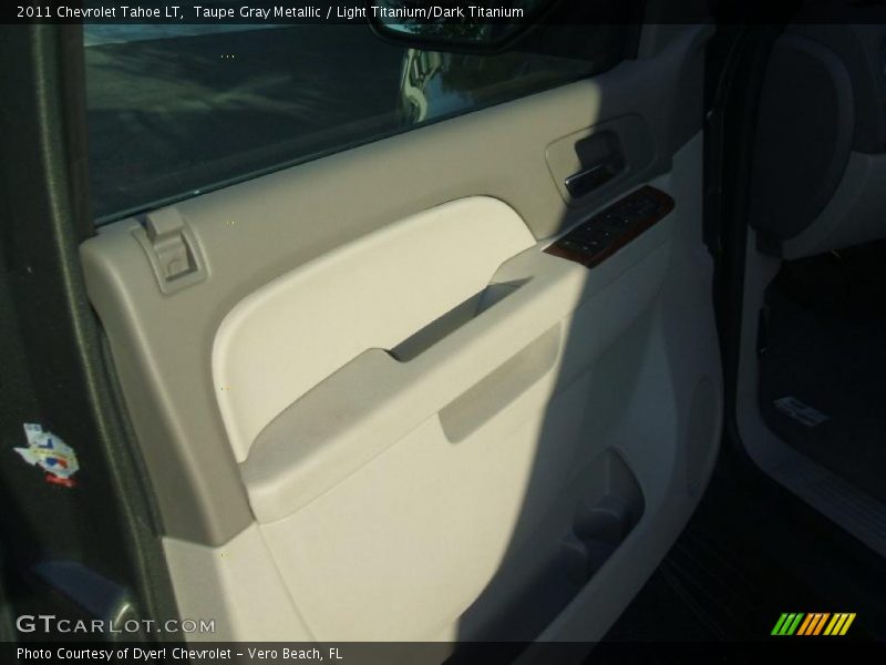 Taupe Gray Metallic / Light Titanium/Dark Titanium 2011 Chevrolet Tahoe LT