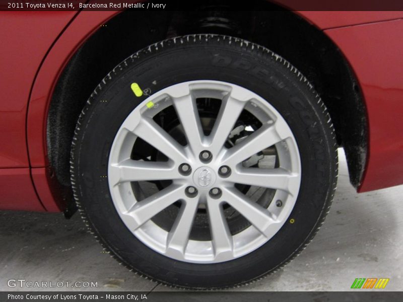 Barcelona Red Metallic / Ivory 2011 Toyota Venza I4