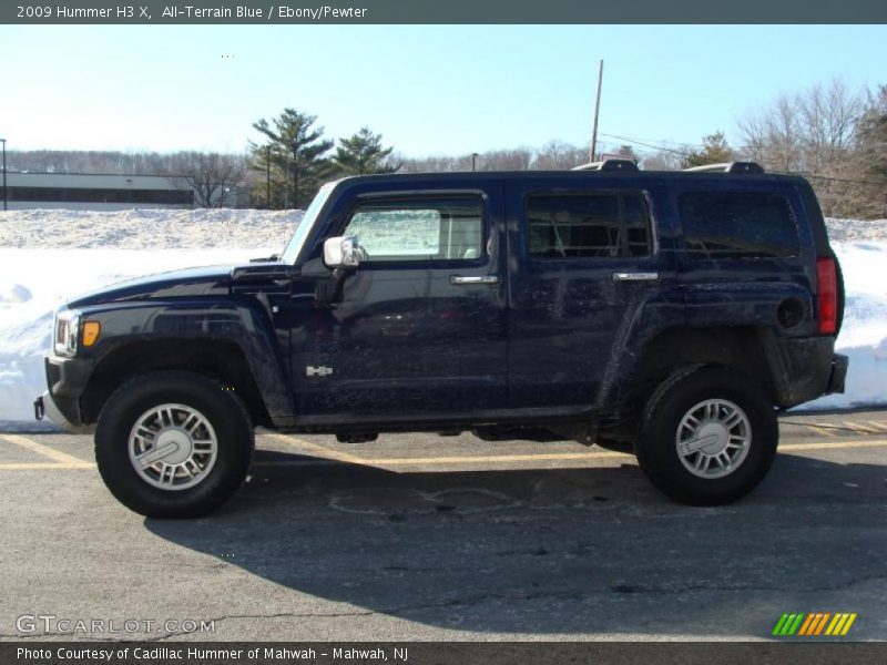 All-Terrain Blue / Ebony/Pewter 2009 Hummer H3 X