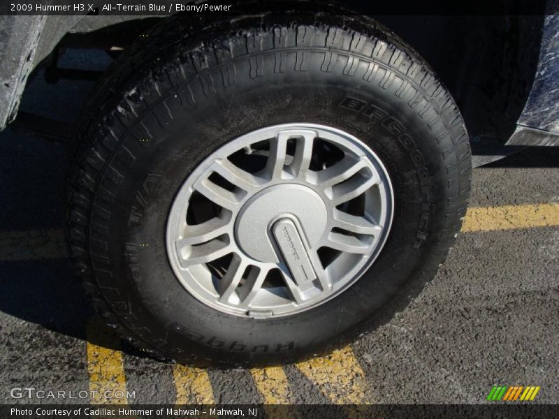 All-Terrain Blue / Ebony/Pewter 2009 Hummer H3 X