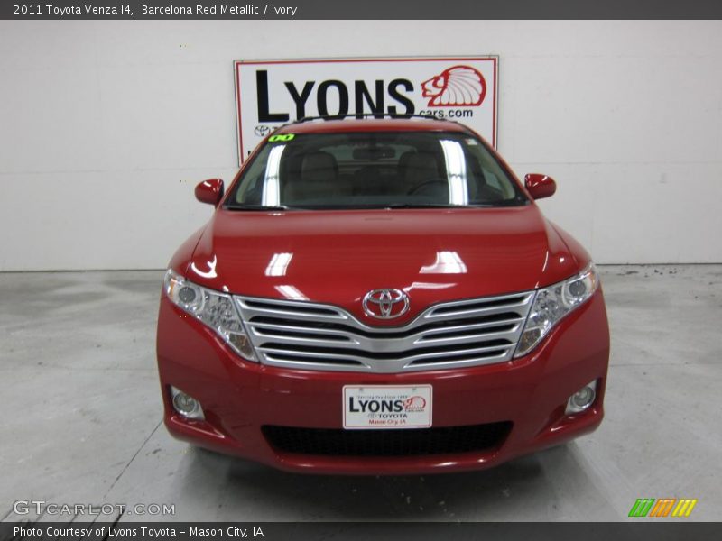 Barcelona Red Metallic / Ivory 2011 Toyota Venza I4