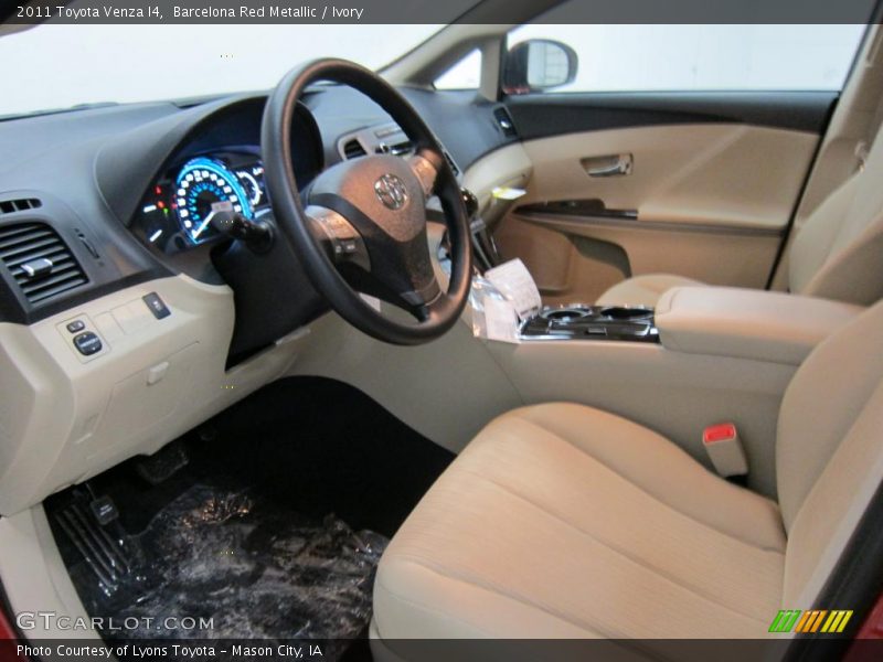 Barcelona Red Metallic / Ivory 2011 Toyota Venza I4