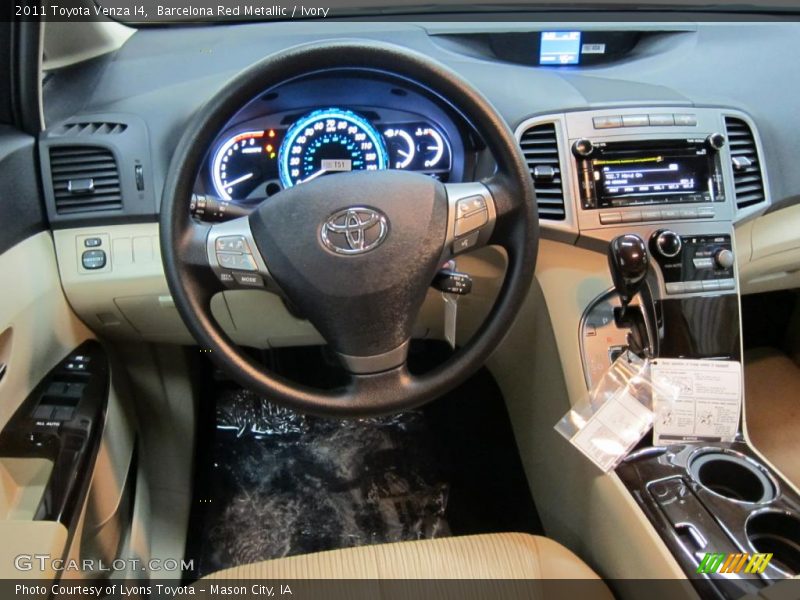 Barcelona Red Metallic / Ivory 2011 Toyota Venza I4