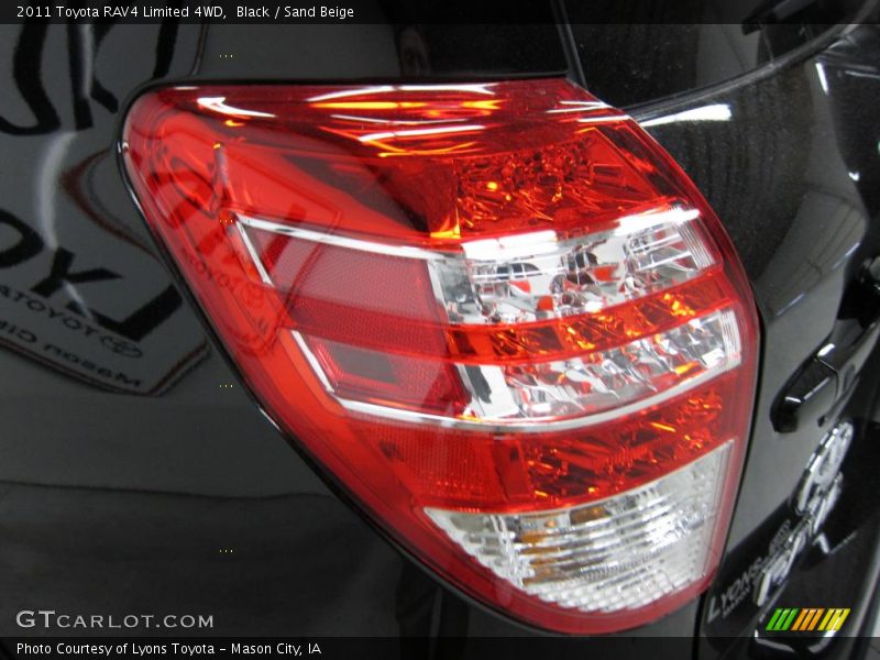Black / Sand Beige 2011 Toyota RAV4 Limited 4WD