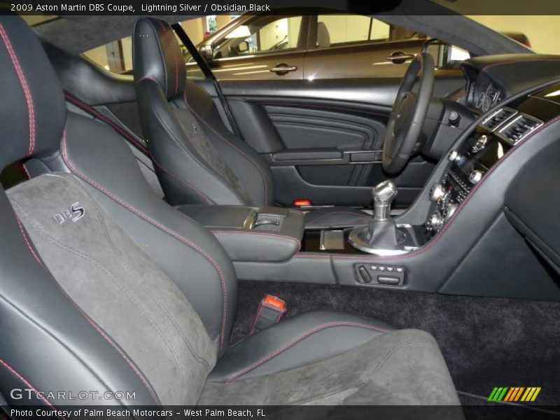  2009 DBS Coupe Obsidian Black Interior