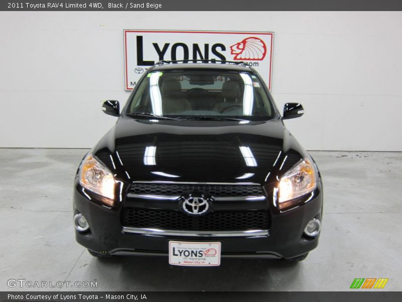 Black / Sand Beige 2011 Toyota RAV4 Limited 4WD