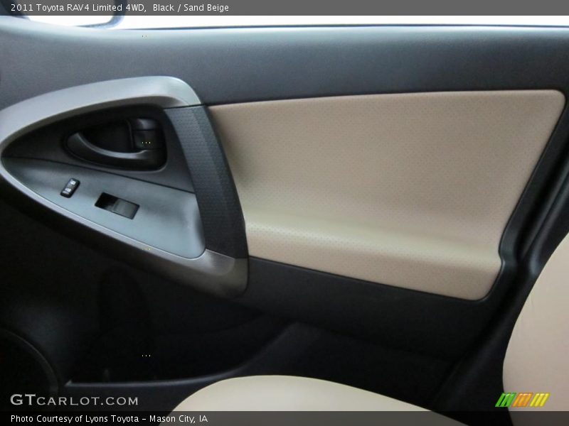Black / Sand Beige 2011 Toyota RAV4 Limited 4WD