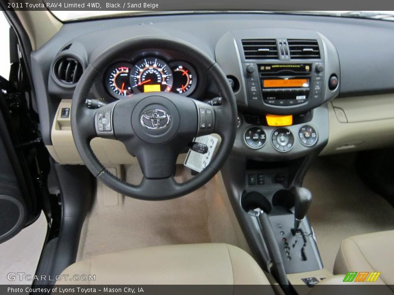 Dashboard of 2011 RAV4 Limited 4WD