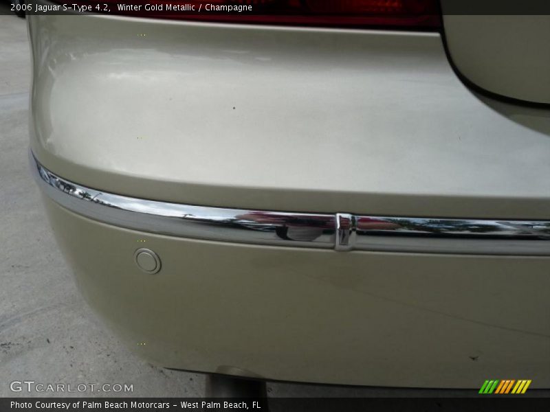 Winter Gold Metallic / Champagne 2006 Jaguar S-Type 4.2