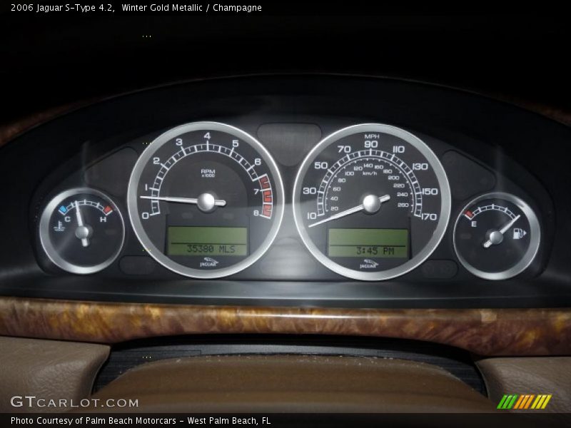  2006 S-Type 4.2 4.2 Gauges