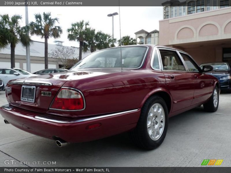  2000 XJ XJ8 Carnival Red