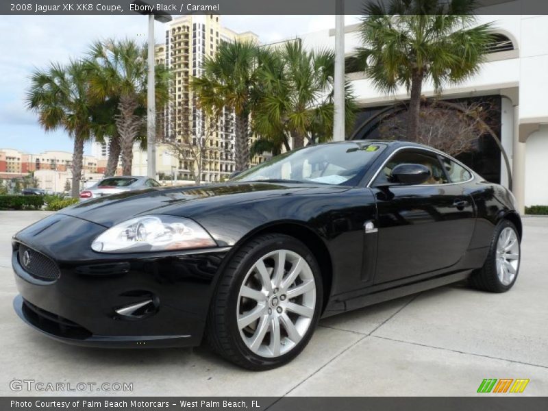 Front 3/4 View of 2008 XK XK8 Coupe