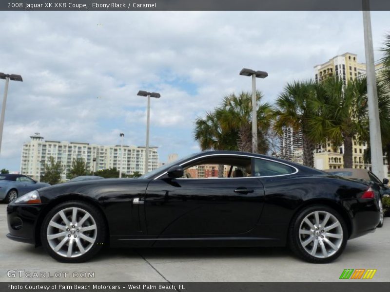  2008 XK XK8 Coupe Ebony Black