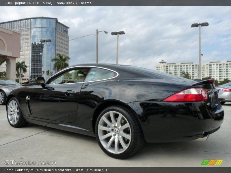  2008 XK XK8 Coupe Ebony Black