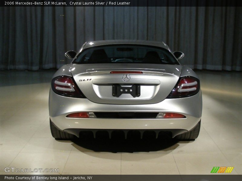 Crystal Laurite Silver / Red Leather 2006 Mercedes-Benz SLR McLaren