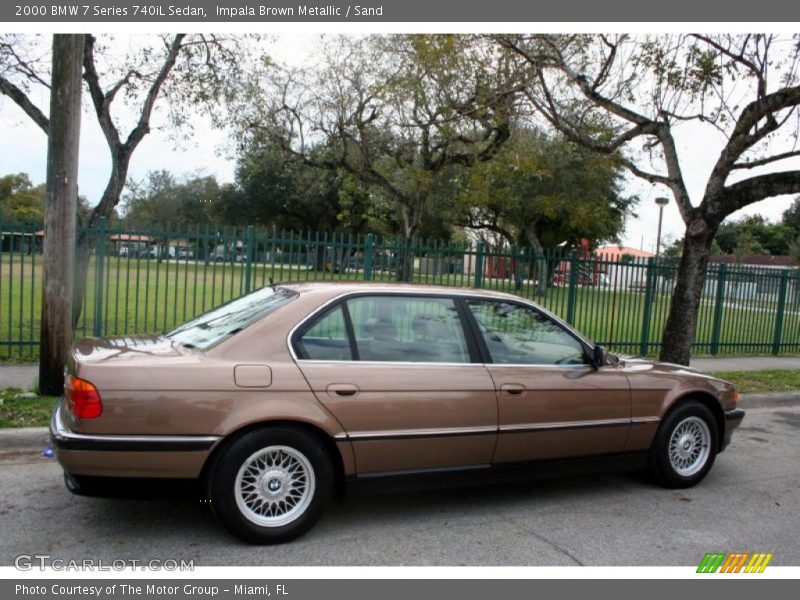 2000 7 Series 740iL Sedan Impala Brown Metallic
