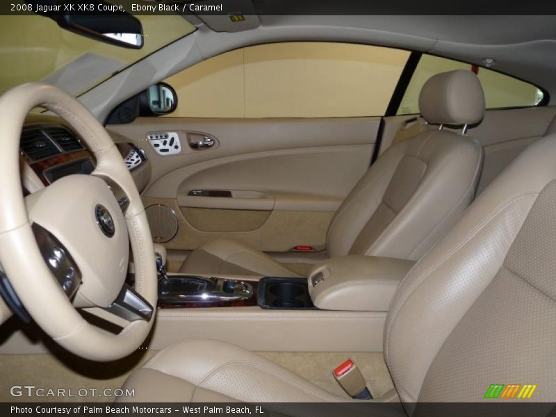  2008 XK XK8 Coupe Caramel Interior