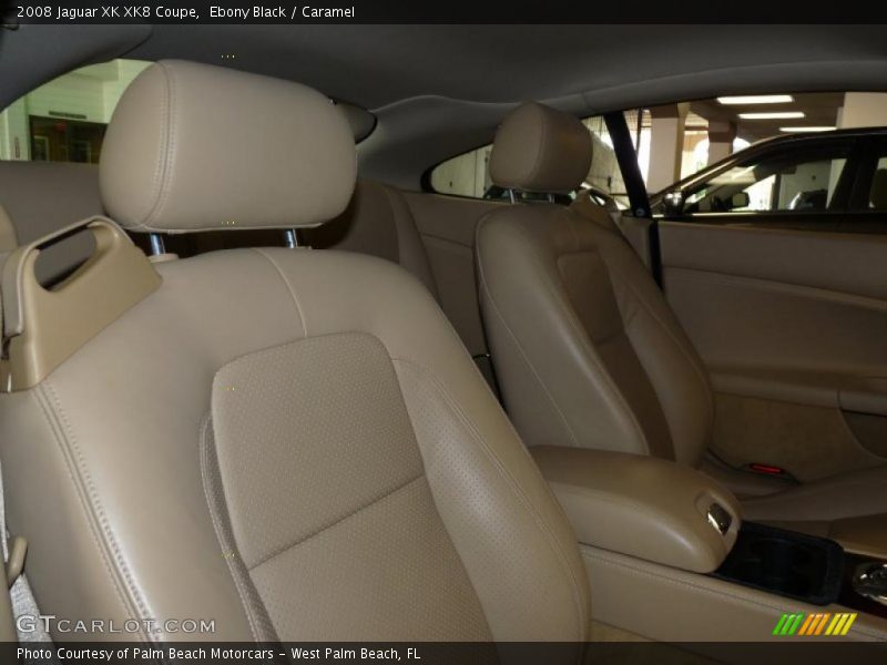  2008 XK XK8 Coupe Caramel Interior