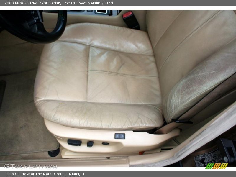 Impala Brown Metallic / Sand 2000 BMW 7 Series 740iL Sedan
