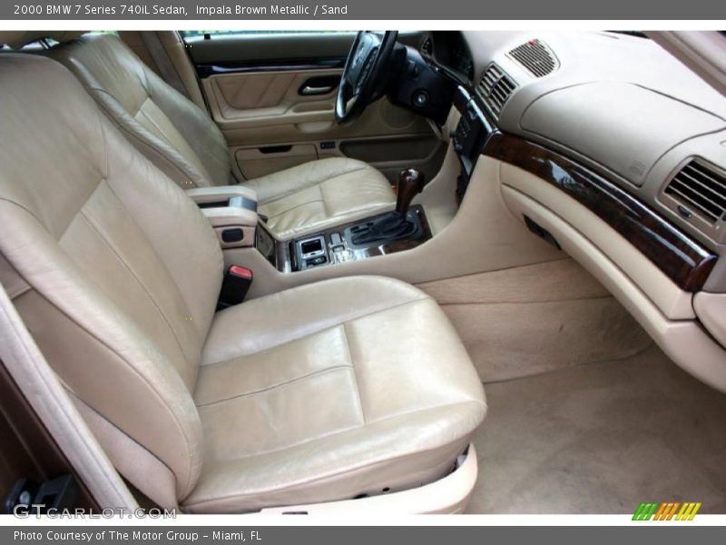 Impala Brown Metallic / Sand 2000 BMW 7 Series 740iL Sedan