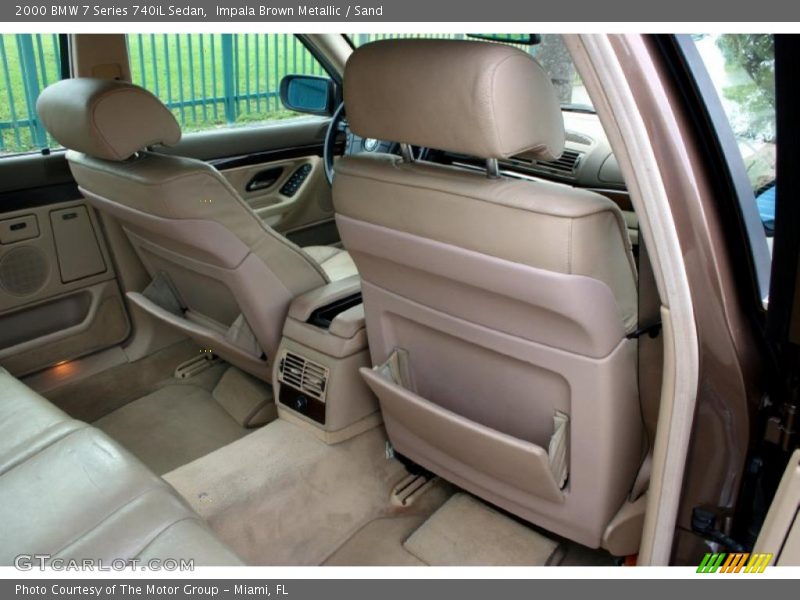 Impala Brown Metallic / Sand 2000 BMW 7 Series 740iL Sedan