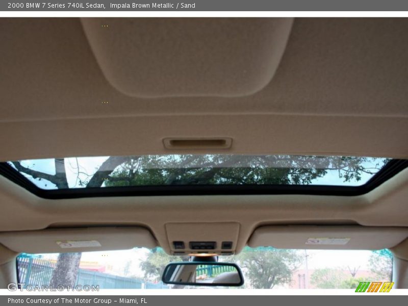 Impala Brown Metallic / Sand 2000 BMW 7 Series 740iL Sedan