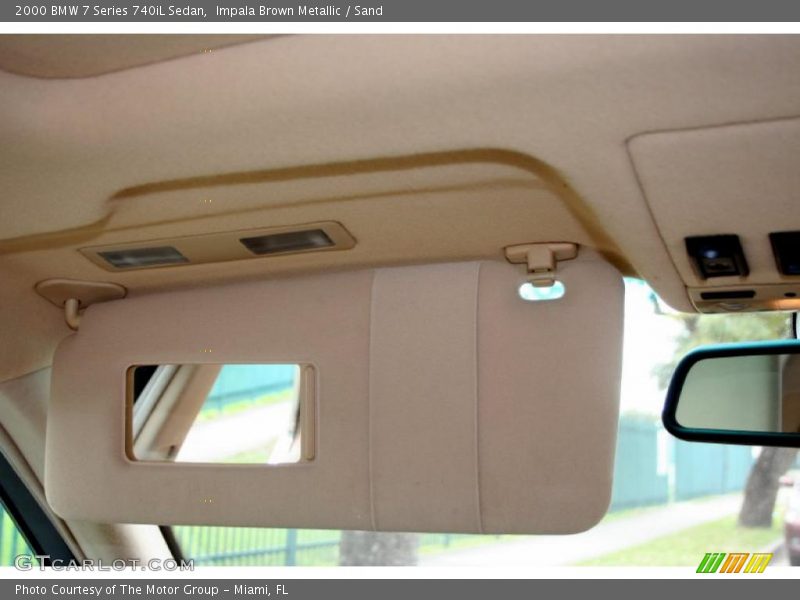 Impala Brown Metallic / Sand 2000 BMW 7 Series 740iL Sedan