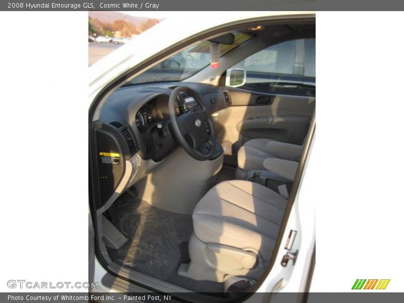 Cosmic White / Gray 2008 Hyundai Entourage GLS