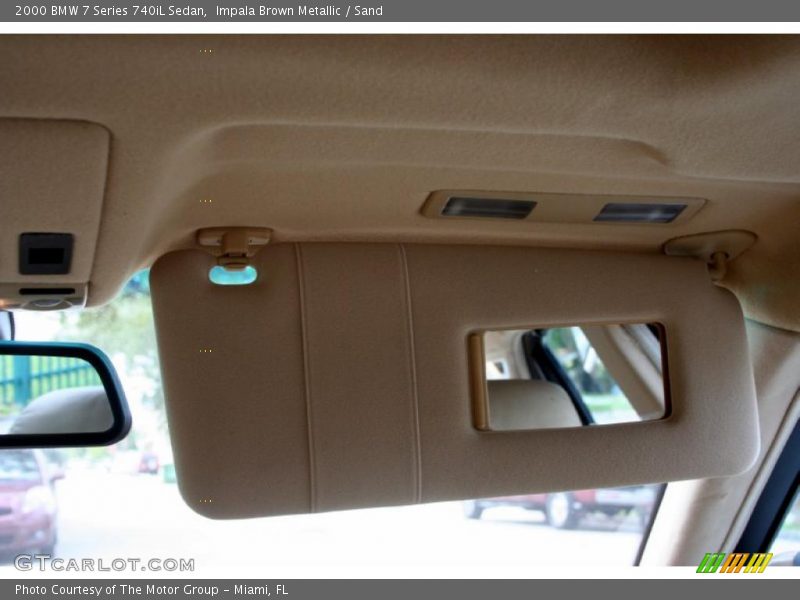 Impala Brown Metallic / Sand 2000 BMW 7 Series 740iL Sedan