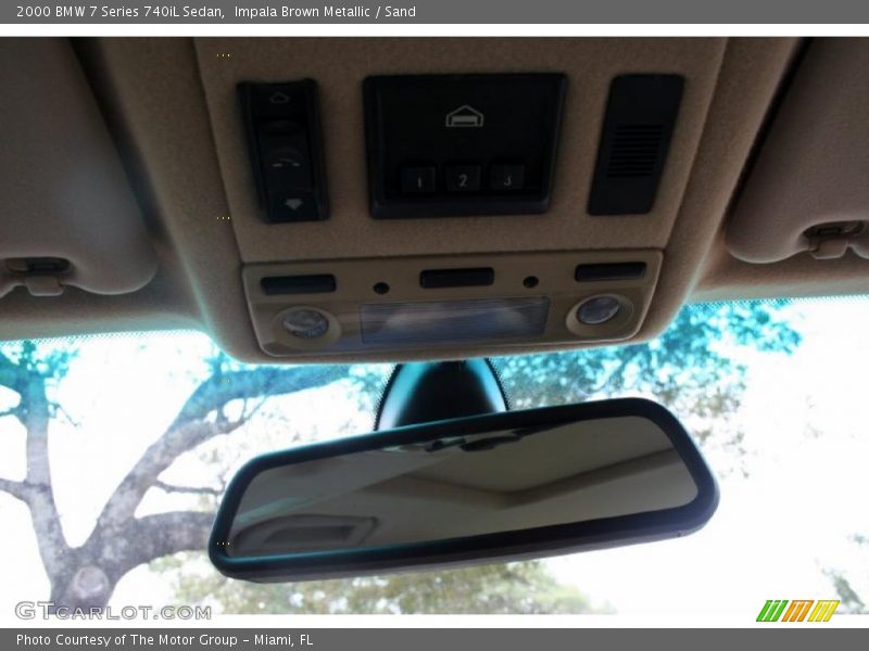 Impala Brown Metallic / Sand 2000 BMW 7 Series 740iL Sedan