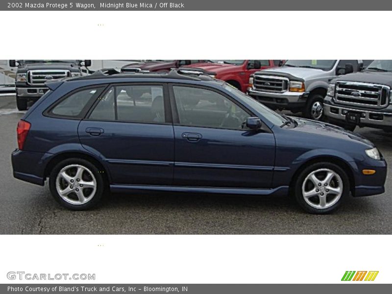 Midnight Blue Mica / Off Black 2002 Mazda Protege 5 Wagon