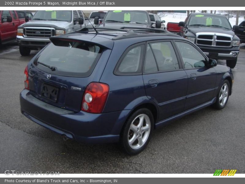 Midnight Blue Mica / Off Black 2002 Mazda Protege 5 Wagon
