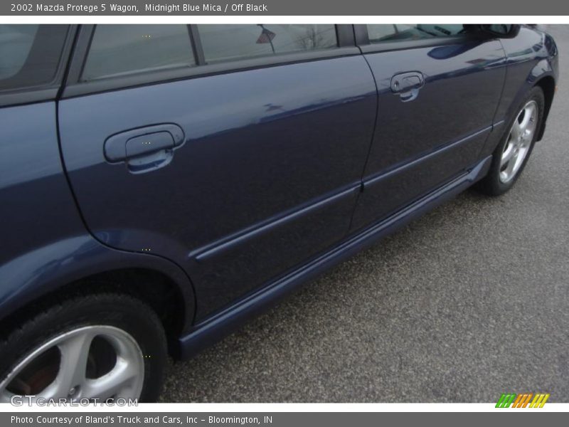 Midnight Blue Mica / Off Black 2002 Mazda Protege 5 Wagon