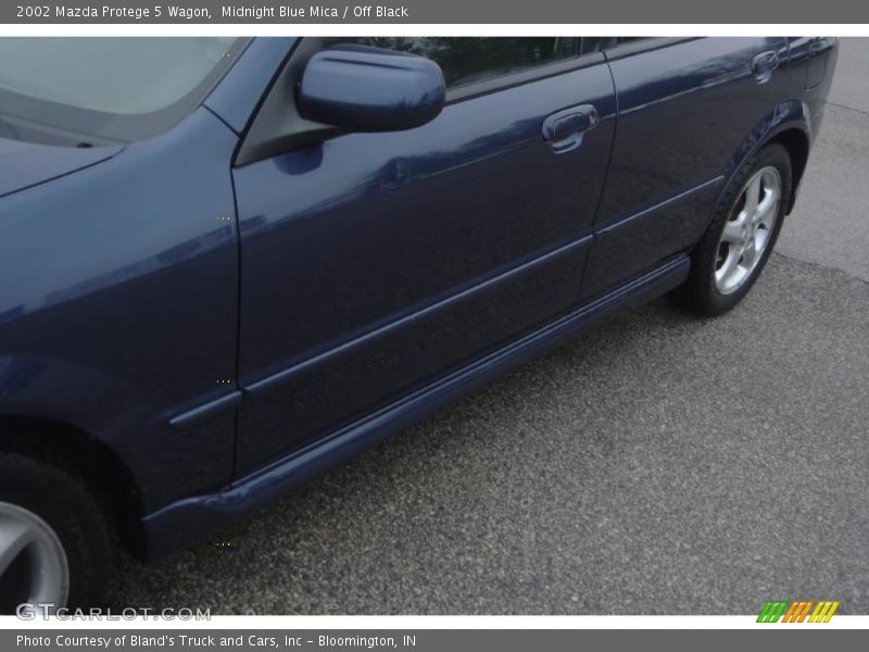 Midnight Blue Mica / Off Black 2002 Mazda Protege 5 Wagon