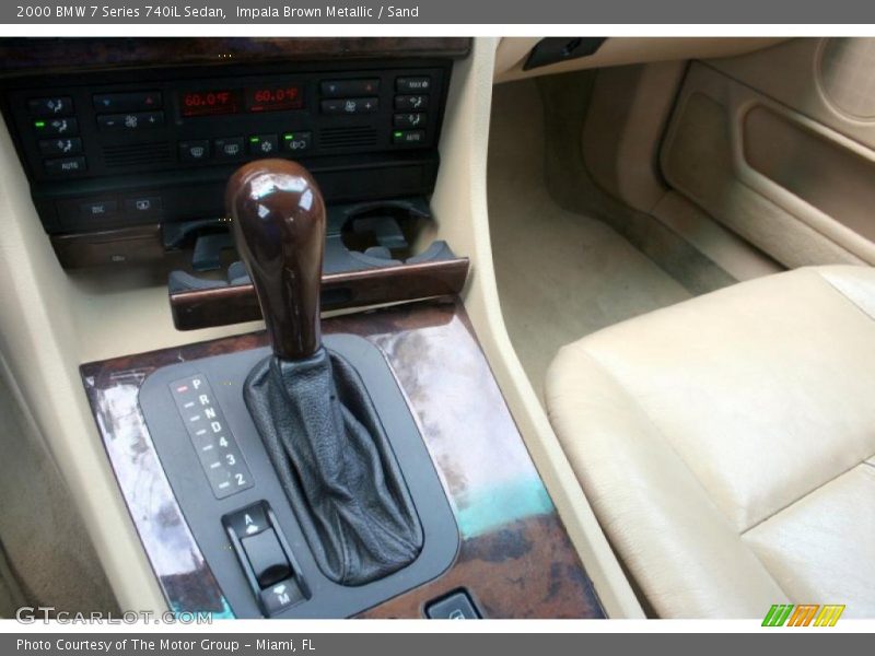  2000 7 Series 740iL Sedan 5 Speed Automatic Shifter