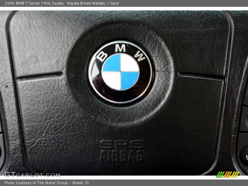 Impala Brown Metallic / Sand 2000 BMW 7 Series 740iL Sedan