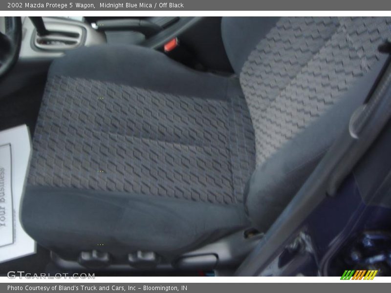 Midnight Blue Mica / Off Black 2002 Mazda Protege 5 Wagon