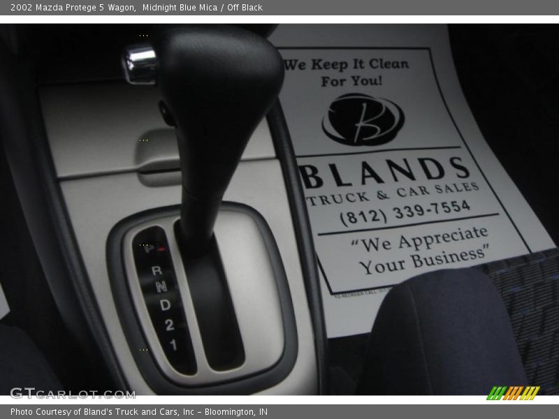  2002 Protege 5 Wagon 4 Speed Automatic Shifter