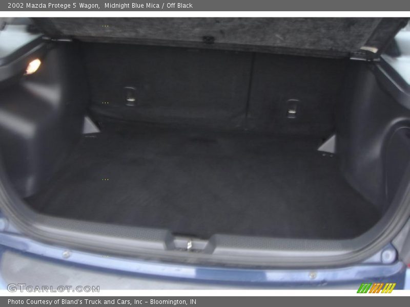Midnight Blue Mica / Off Black 2002 Mazda Protege 5 Wagon