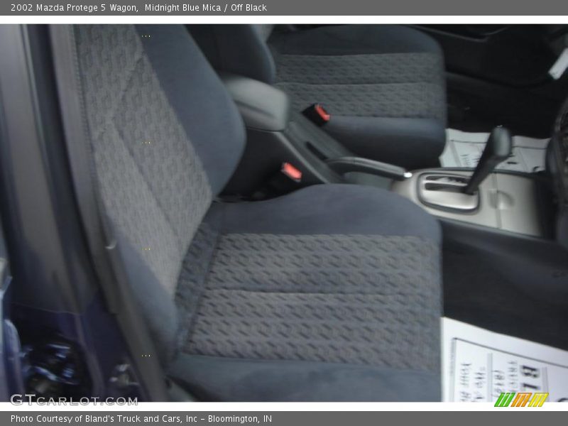 Midnight Blue Mica / Off Black 2002 Mazda Protege 5 Wagon