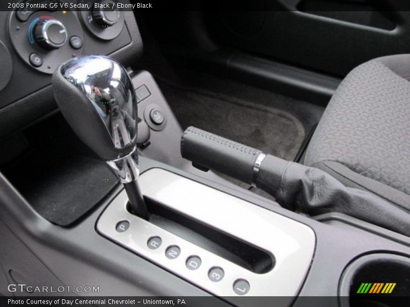 Black / Ebony Black 2008 Pontiac G6 V6 Sedan