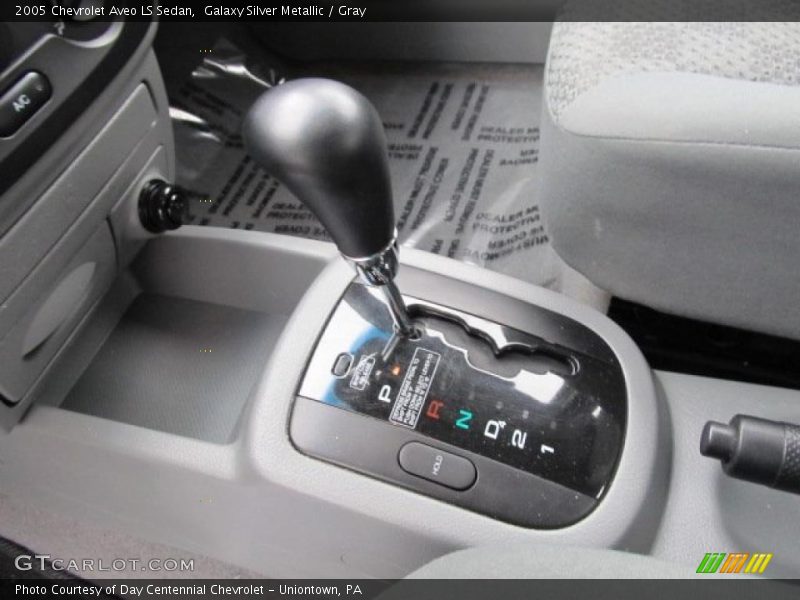 Galaxy Silver Metallic / Gray 2005 Chevrolet Aveo LS Sedan