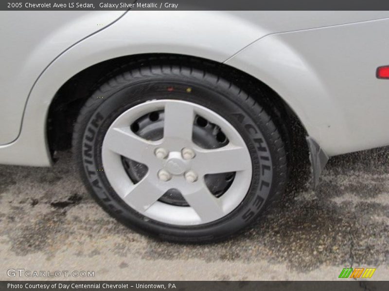 Galaxy Silver Metallic / Gray 2005 Chevrolet Aveo LS Sedan