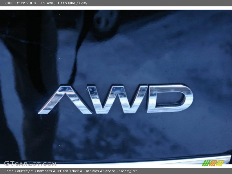 Deep Blue / Gray 2008 Saturn VUE XE 3.5 AWD