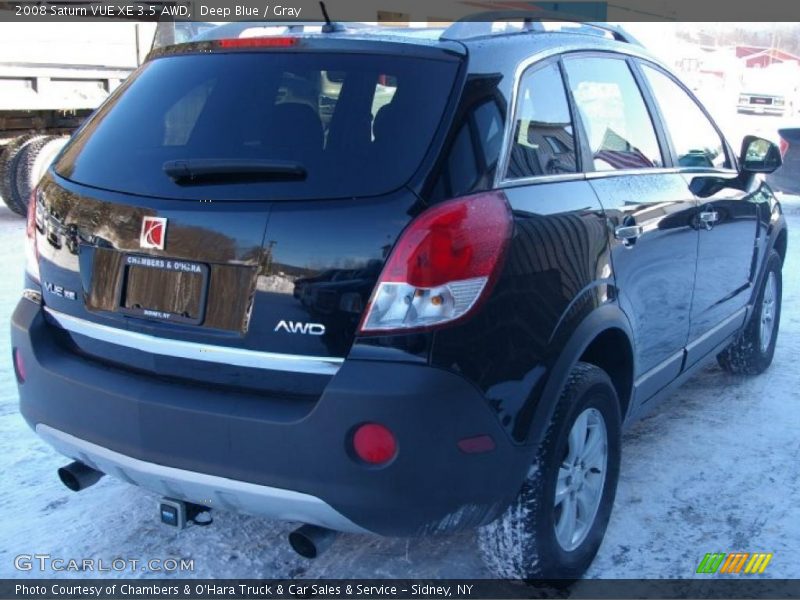Deep Blue / Gray 2008 Saturn VUE XE 3.5 AWD