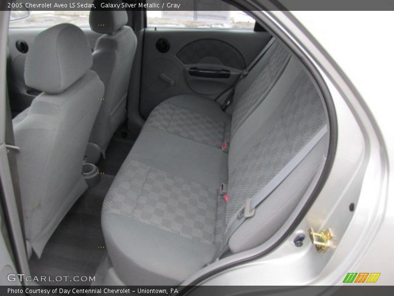 Galaxy Silver Metallic / Gray 2005 Chevrolet Aveo LS Sedan
