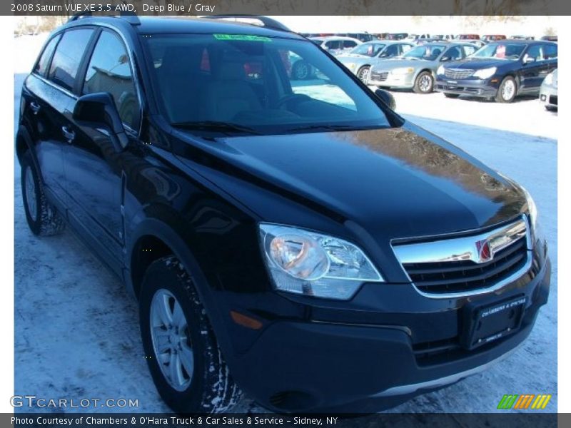 Deep Blue / Gray 2008 Saturn VUE XE 3.5 AWD