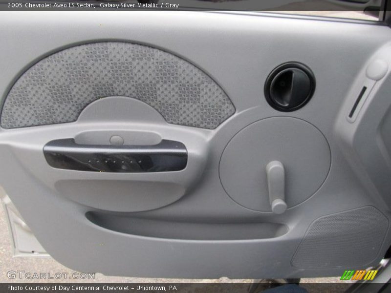 Galaxy Silver Metallic / Gray 2005 Chevrolet Aveo LS Sedan